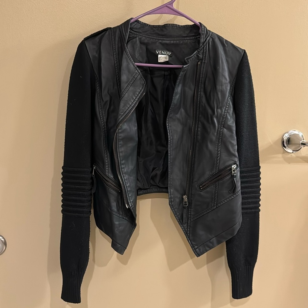 Leather jacket